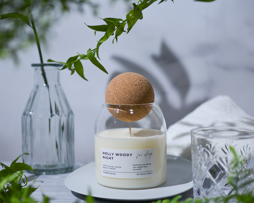 おやすみ前のアロマキャンドル ソイワックス ソイキャンドル