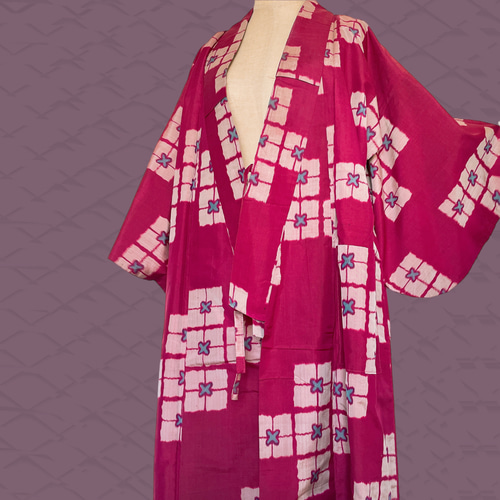 1478★銘仙 正絹 アンティーク 着物 7枚 おまとめ リメイク素材 1437☆銘仙 正絹 アンティーク 着物 9枚セット おまとめ