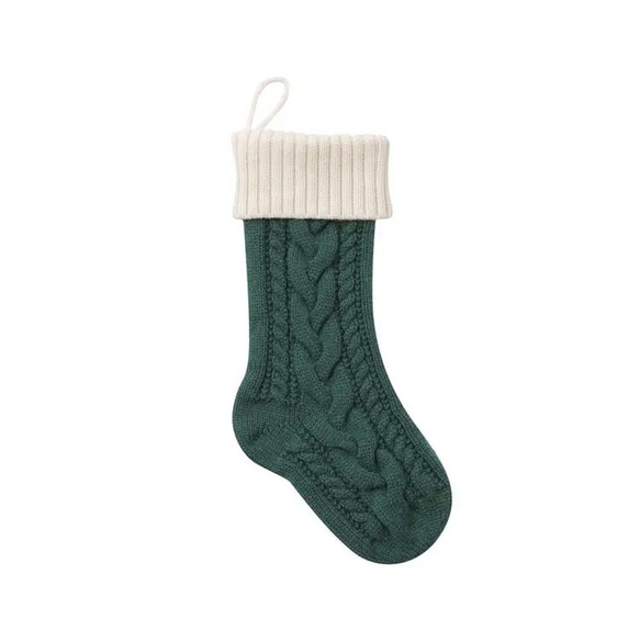【名前刺繍】クリスマスソックス　靴下　プレゼント　ニット 5枚目の画像