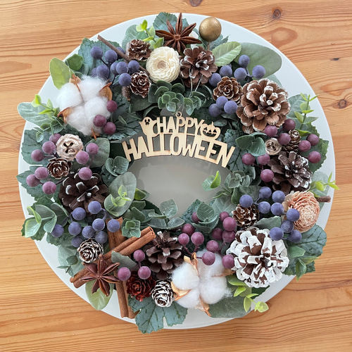 光触媒 クリスマスリース ハロウィンリース フラワーリース クリスマス