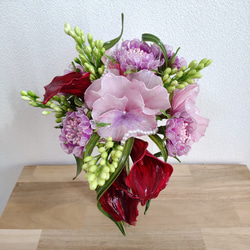 アメリカンフラワー　ディップフラワー　花束 6d441a7c74b38859539e5b1c23f9cf