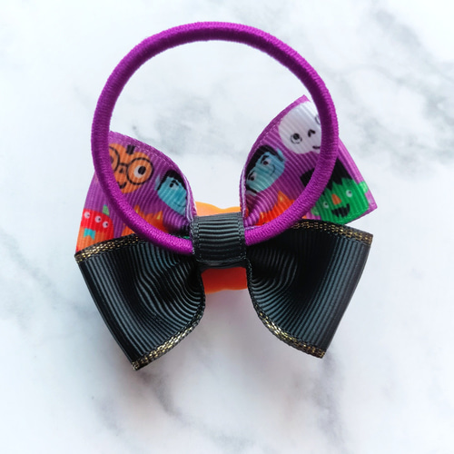 オーダー受付中！！ミニチュア　ヘアゴム　キッズ　ハロウィン 楽天市場】ハロウィン ヘアゴム キッズ キャンディー ミニゴム