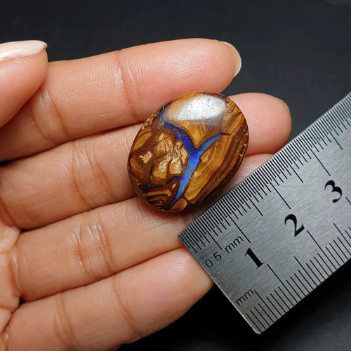 【天然ボルダーオパールルース2石】 2.025ct ボルダーオパール オーストラリア ルース 裸石