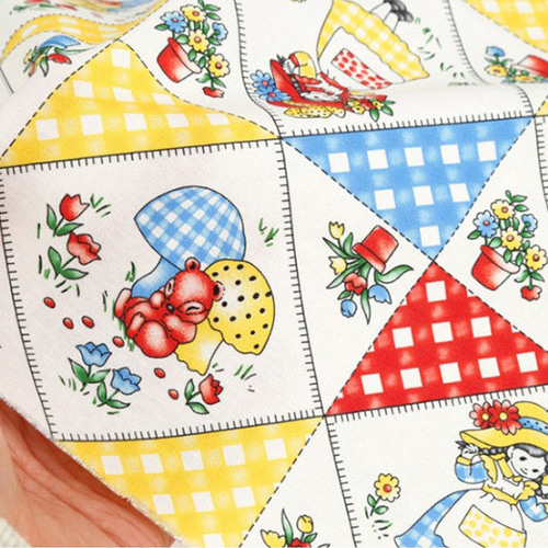 vintage squirrel ♡ 可愛い ピンクりぼんの リスさん ヴィンテージ