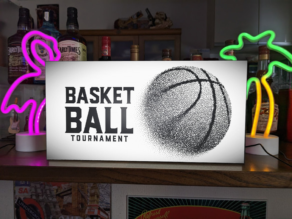 【Lサイズ】バスケットボール NBA Bリーグ 看板 置物 雑貨 ライトBOX Lサイズ】バスケットボール NBA Bリーグ 観戦 スポーツバー