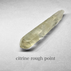 citrine rough point / シトリンラフポイント 1：ファントム 1枚目の画像