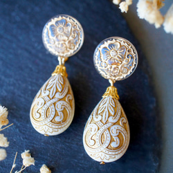 ネジバネ式イヤリング のおすすめ人気通販 検索結果｜Creema(クリーマ