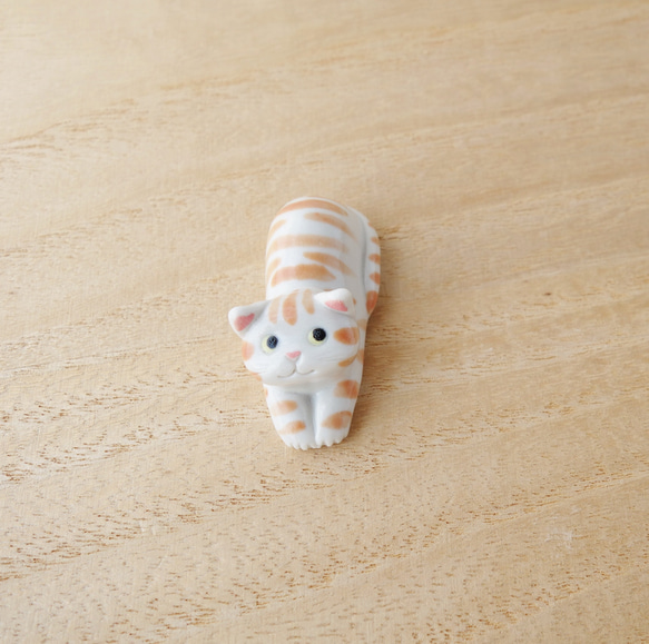 うちの猫-uchinoko箸置き（光沢） 1枚目の画像