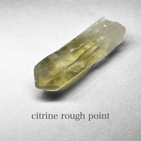citrine rough point / シトリンラフポイント 2：ファントム 1枚目の画像