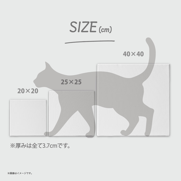 キャンバスアート「ボクサーになりたいネコ」/送料無料 4枚目の画像