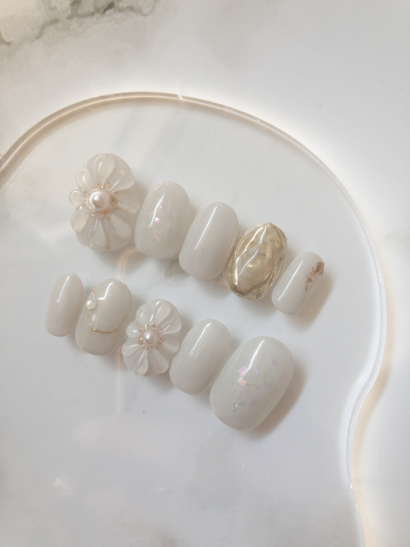 オーダー】No.46 ネイルチップ サイズオーダー