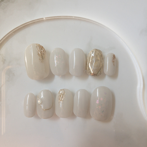 オーダー】No.47ネイルチップ サイズオーダー