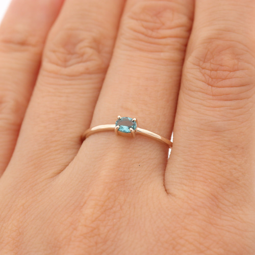 K10/1点物】ミントトルマリンリング 指輪・リング EggPlant 通販