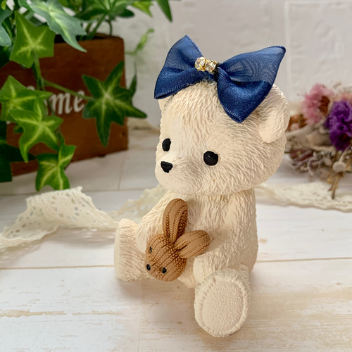 アロマストーン✨大人可愛いテディベア ディフューザー・アロマポット