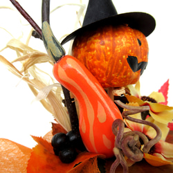 ハロウィンかぼちゃ器飾り　小23-2 4枚目の画像