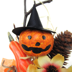 ハロウィンかぼちゃ器飾り　小23-2 3枚目の画像