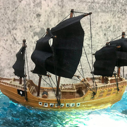 航海模型樹脂擺件 第2張的照片