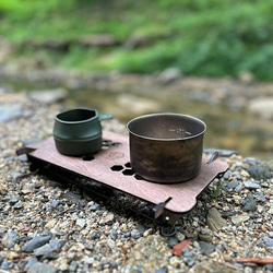 スタンレーランチボックスに対応｜UL-SUPER-LOW-TABLE(ウルトラライトスーパーローテーブル) 5枚目の画像