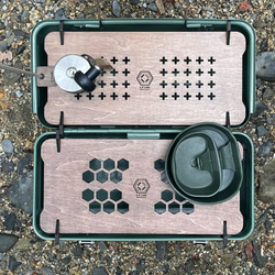 スタンレーランチボックスに対応｜UL-SUPER-LOW-TABLE(ウルトラライトスーパーローテーブル) 4枚目の画像