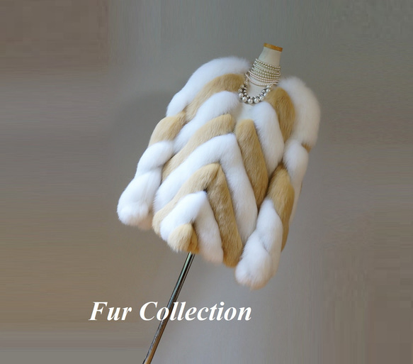 ゴージャスなボリューム感☆リッチ感満載フォックスコート白