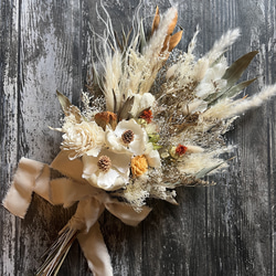 ドライフラワー ウェディングブーケ ブーケ maaaachin 通販 16504521