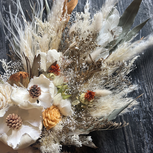 ドライフラワー ウェディングブーケ ブーケ maaaachin 通販 16504521
