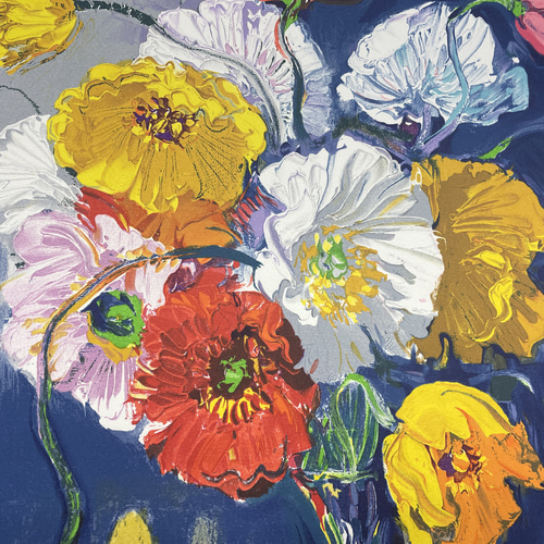 山形 弘 作／『リトグラフ パンジー』 版画 art-弘楽 通販 16504568