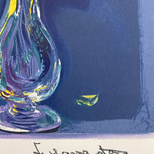 山形 弘 作／『リトグラフ パンジー』 版画 art-弘楽 通販 16504568