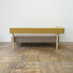 2.5s Border sofa-L (右)（NA×背:SA-135 OCHRE  座:SA-186 WALNUT) 7枚目の画像