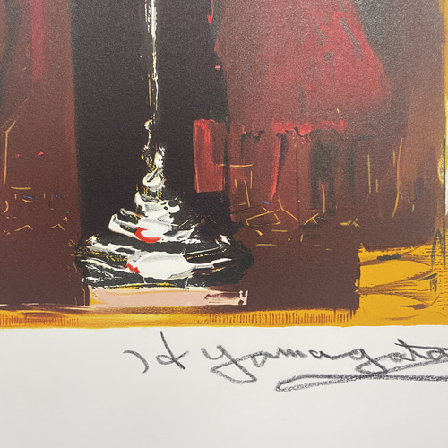 山形 弘 作／『リトグラフ 薔薇』 版画 art-弘楽 通販 16504688