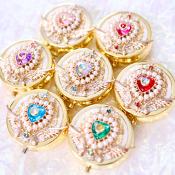 クリスタルハートピルケース ✨全7色 その他アクセサリー AnJurg