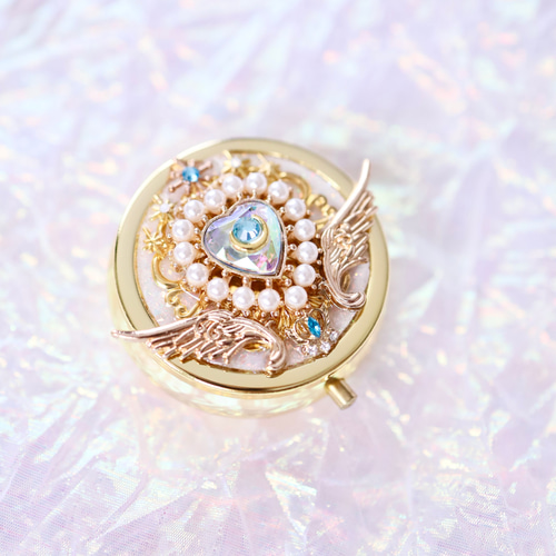 クリスタルハートピルケース ✨全7色 その他アクセサリー AnJurg