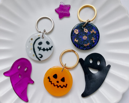 3月のライオン　カフェ　ハロウィン　デカキーホルダー　アクリルキーホルダー 3月のライオンCafe