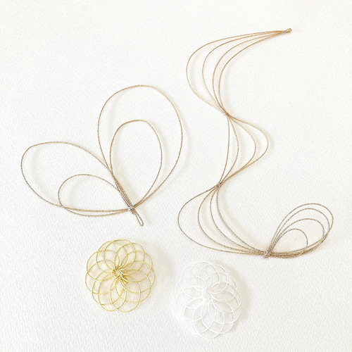Silk Hana】No.15 菊の花のヘアコーム コーム Silk Hana 通販