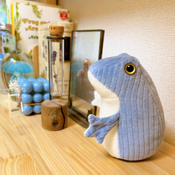 おねむのタコくんJr.【キルトグレー×ミントグリーン