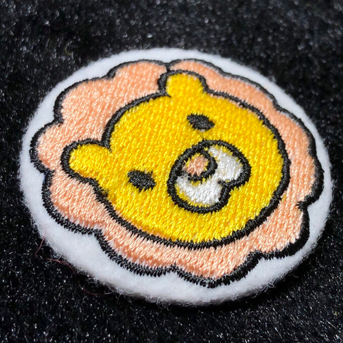 爆買いしたい ☆刺繍缶バッジ☆ ライオン ピンバッチ studio yossy 通販 クラフト・工芸