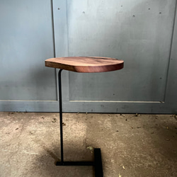 サイドテーブル　鉄脚　家具　インテリア　テーブル　interior リビング　木材　モダン　ソファーテーブル　北欧 1枚目の画像