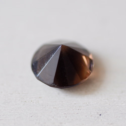 スモーキー・クォーツ＊ラウンド・カット＊5.02ct＊11.3mm＊QS-014 2枚目の画像