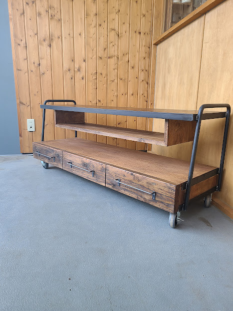 SAKURA TOP 男前テレビボード★キャスター仕様　/TVボード/TV台/テレビ台