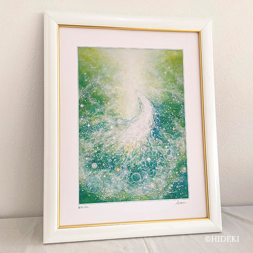 癒しのアート 絵画 Amazon.co.jp: 絵画 インテリア おしゃれ 鳳凰 ヒーリングアート