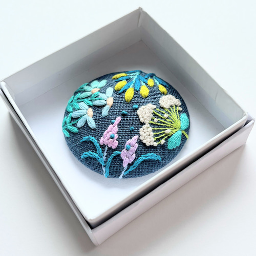 刺繍ブローチ【botanical】 ブローチ j.couture 通販 16507953