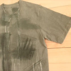 墨染め　Tシャツ　アートデザイン　新品　Ｌサイズ　日本製 3枚目の画像