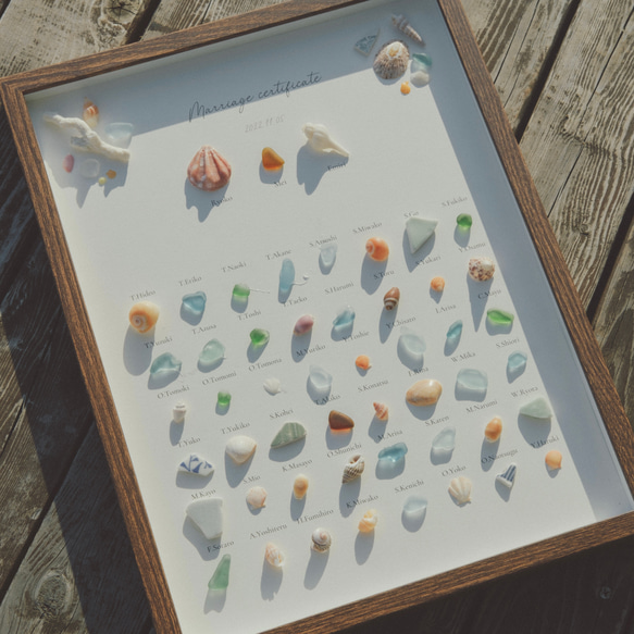 シーグラスアート　おんじ様　ご確認用　２点 シーグラスアート おんじ様 ご確認用 2点 シーグラスアート おんじ様 ご