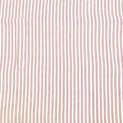 【50cm単位】インドカディ　ホワイトパープルレッドストライプ　56番手　手紡ぎ・手織りテキスタイル　コットン 6枚目の画像