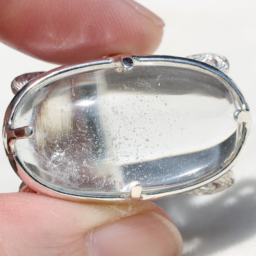 レムリアンシードクリスタル（水晶）・リング【14.5号】-2 指輪