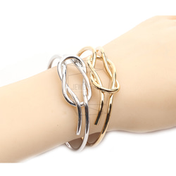 BRA-096-G【1個入り】バンドカフブレスレット,Band Cuff Bracelet 5枚目の画像