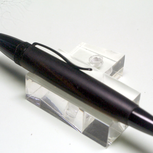 老紅木&黒檀ワンピースボールペン パーカー交換芯