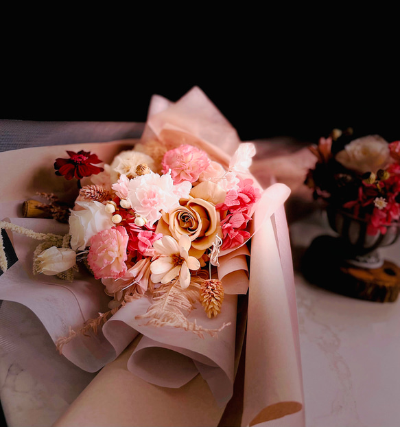Fragrant Blossoms - 粉色系花束/母親節花束/情人節花束/求婚花束 第1張的照片