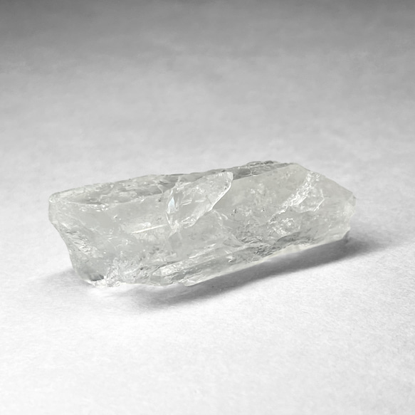 Thomas Gonzaga crystal/トマスゴンサガ産水晶原石26：キー・コンパニオン・セルフヒールド・貫入水晶 5枚目の画像