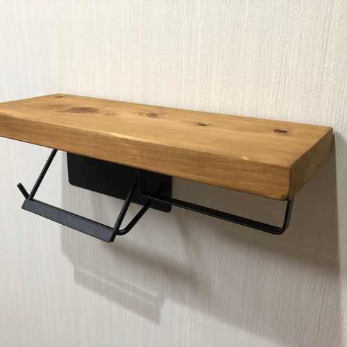 トイレットペーパーホルダー　ウォルナット  タオルハンガー 楽天市場】【 セット販売 】SALA ペーパーホルダーW & L字タオル
